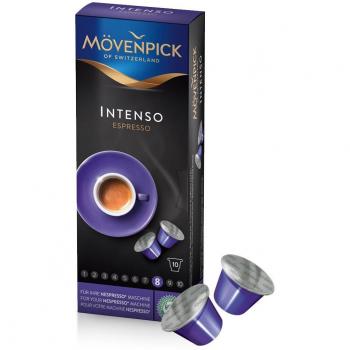 Mövenpick Espresso‑Intensität – 10‑Kapsel Paket