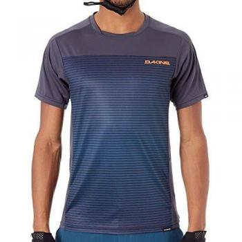DAKINE Maillot De VTT Manches Courtes 2019 Syncline Slate Bleu Stripe