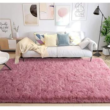 Alfombra de Salon Rosa Suave 120x160CM