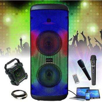 Enceinte Extérieure 600W avec Fonction Karaoké