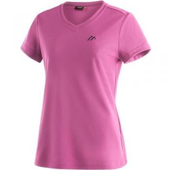 Maier Sports Funktionsshirt Trudy Damen Kurzarm T-Shirt für Wandern und Freizeit in Pink