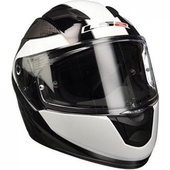 Casco integral LS2 FF320 Stream Stinger negro-titanio Talla:L