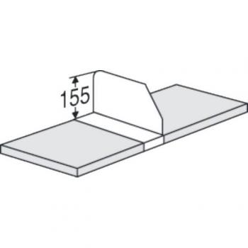 Flexibler Fachteiler für Bibliotheks-Regal libra Tiefe 25cm