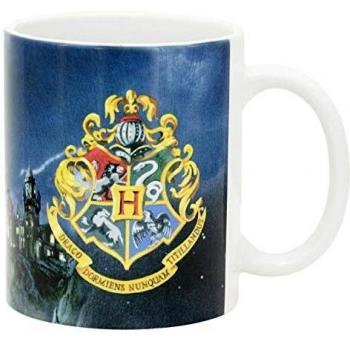 Harry Potter Trinkbecher Hogwarts aus Porzellan, 320 ml, Bunt