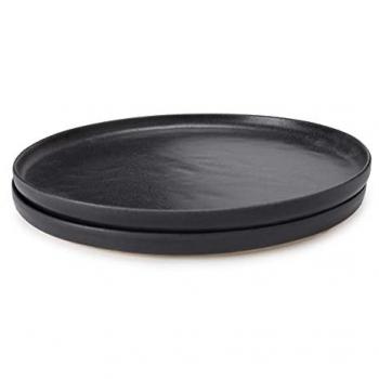 Malhou Schwarz Teller-Set