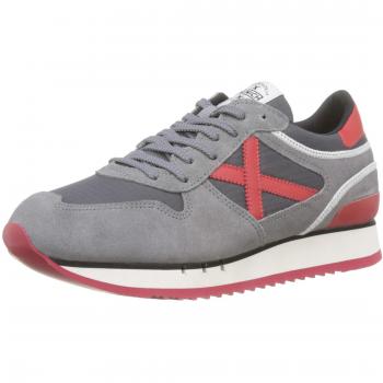 Herren Sneakers NOU München, Braun (Marron/Rojo 71), EU 44