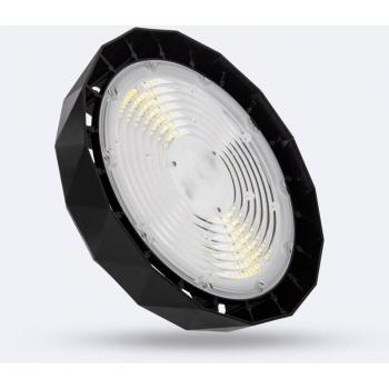 Campana LED industriale UFO 200W 200lm/W sensore movimento intelligente bianco freddo 5700K PIR Bluetooth