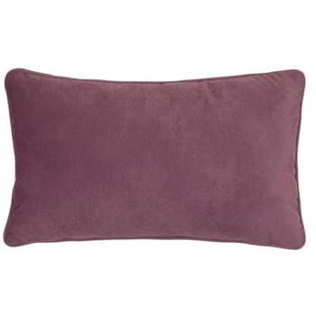Coussin Lilou Violet Poudré 50x30cm Atmosphera