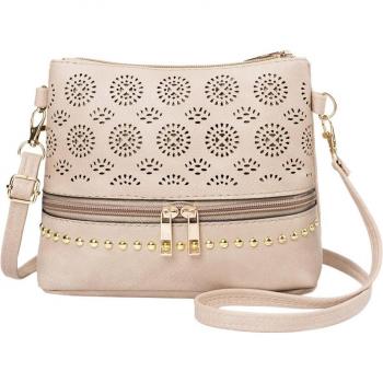 Bolso Bandolera Con Flores