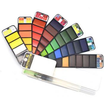 Reis Aquarelverf Set met Waterpenseel