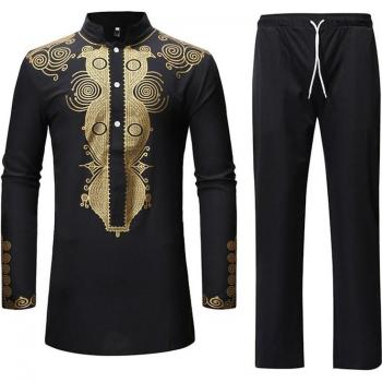 Pantalones y Camisa Hip-Hop Dashiki