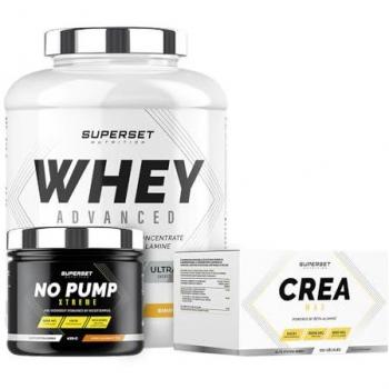 Power Banana Split – Programme de Prise Musculaire + Whey 100% + Créa Xtreme