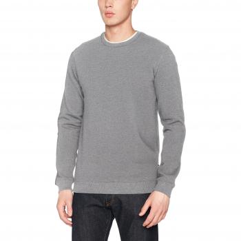 ONLY & SONS Onsfiske Sudadera para Hombre, Cuello Redondo, Gris (Light Grey Melange), Talla M
