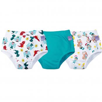 Bambino Mio “Enchanted Castle” 3‑Pack Potty Pants – Boys