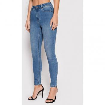 Jean slim haute coupe MORGAN bleu