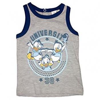 T-shirt maglia maglietta senza manica bimbo neonato Disney baby Qui Quo