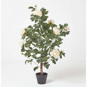 Peach Artificial Peony Tree