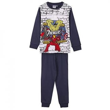 Dunkelblauer Avengers Kinderpyjama