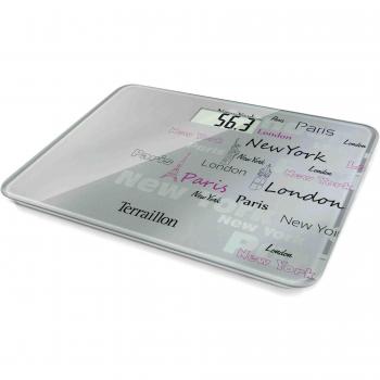Terraillon Pocket Digital Glass Bathroom Scale