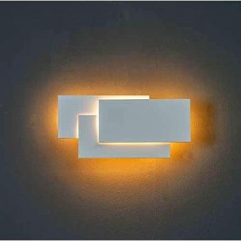 Éclairage LED 12 W, 390 lm – Applique triplate blanche KOSILUM