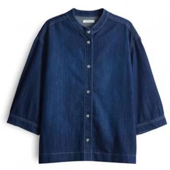 OPUS Regular Fit Jeansbluse Ferella