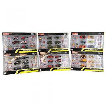 Globo giocattoli globo – 37558 set di veicoli Spidko pressofuso