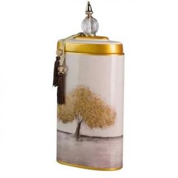 Tibor de Cerámica Árbol 20x11x47 cm