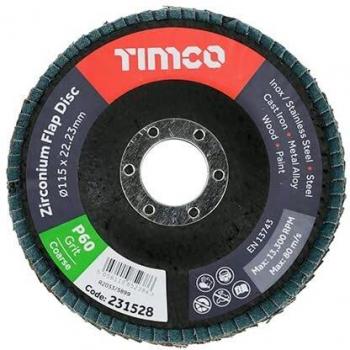 Timco Flap Disc Zirconium Type 29 P120 115x22.23