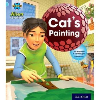 Project X: Alien Adventures: Blue: Cat's Painting Book