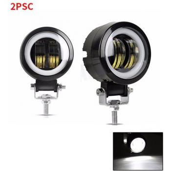 Portable 3-Inch Round LED Spotlights