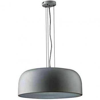 Bistrot Dome Ceiling Pendant Light, White, E27