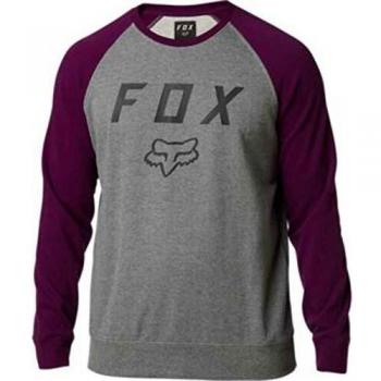 Chemise polaire homme Fox Legacy Crew couleur violet, XL/XXL