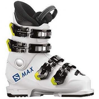 Bottes VTT SALOMON S/Max 60T Kids – Blanc / Vert Acidulé