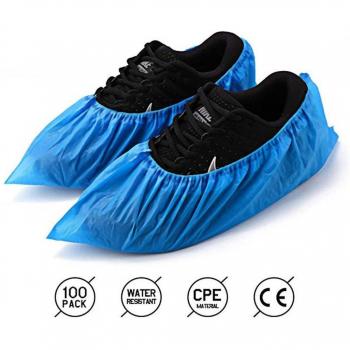 Couvre-bottes de pluie imperméables 100 pièces