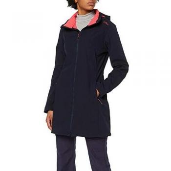 CMP Chaqueta Mujer, Modelo 3A08326, Color B.Blue/Corallo, Talla 4XL