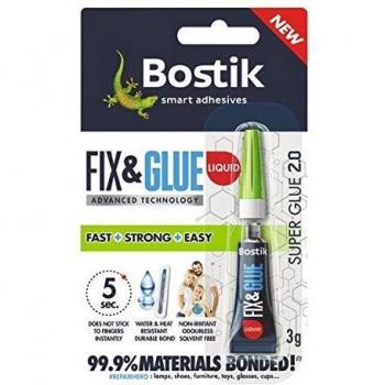 Bostik Professional Grade Fix and Glue Liquid 3g