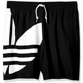 Adidas Big Trefoil Set Nuoto Uomo Nero Small