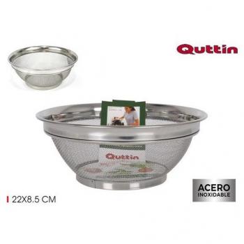 ESCURRIDOR DE PLATOS ACERO QUTTIN 22X8.5CM