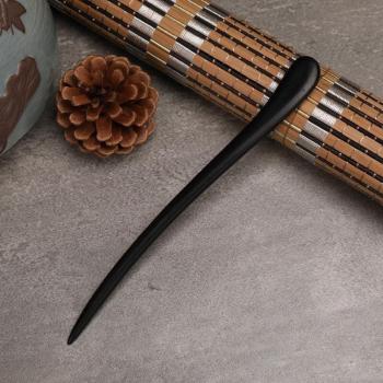 Hand-Carved Sandalwood Hairpin