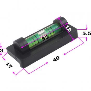 HACCURY Mini Level Tool for TV Mounts