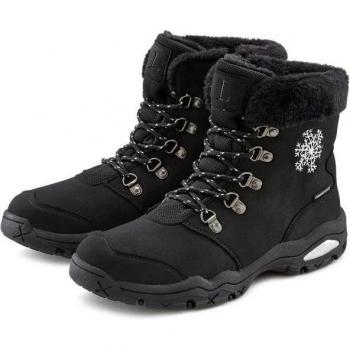 Lascana Winterboots Damen Gr. 36 – Schwarz, 100 % Synthetik Obermaterial, 100 % Polyester Deck