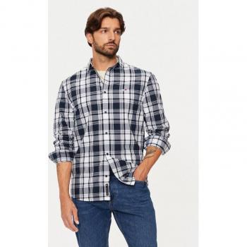 Tommy Jeans Camisa Hombres Cuadros Regular