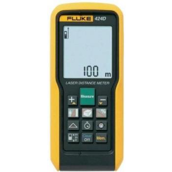 Fluke 424D Laser-Entfernungsmesser Stativadapter 6.3 mm (1/4 ) Messbereich (max.) 100 m