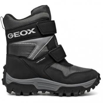 Bottes d'hiver Geox Himalaya noires pour enfants