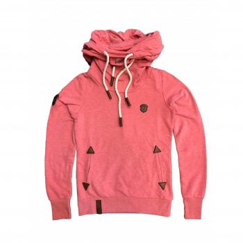 Naketano Frauenpullover Alte Kinky (Rot-Melange) – Extra Large