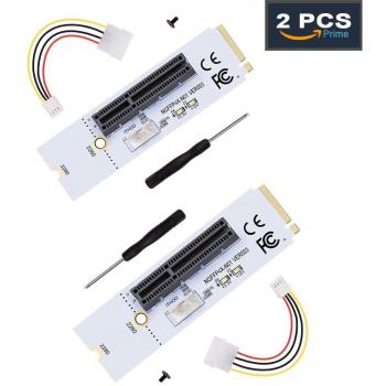 LATTCURE PCI-E 4X Buchse zu M.2 M Schlüssel Adapter