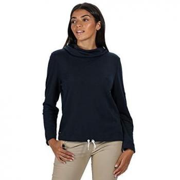 Regatta Fleece‑Sweatshirt Marine „Harmonisch“ – Damen 46 (Weiß/Marine)