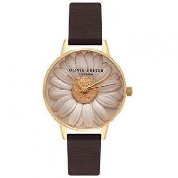 Olivia Burton Klassische Leder‑Uhr OB15EG38