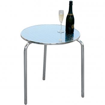 Tavolo Dm.60 in Alluminio per Giardino