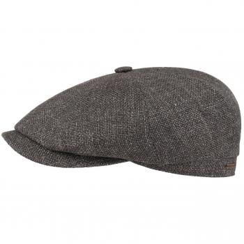 Stetson Hatteras „Schiebermütze“ – 59 cm, Braun‑Meliert